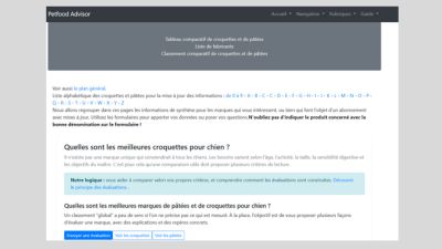 Illustration tableaux de classement